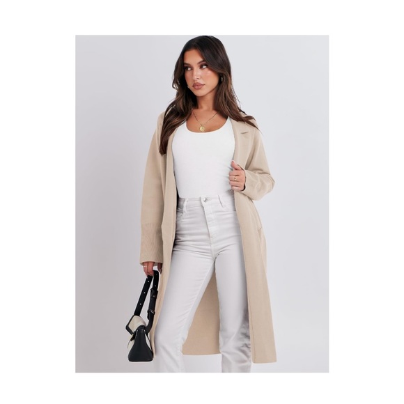 Oversized Cardigan Knit Blazer - Picture 4 of 4